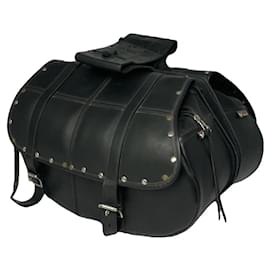 Yohji Yamamoto-YOHJI YAMAMOTO Travel bags T.  Leather-Black