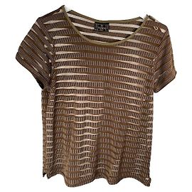 Fendi braunes Polyester-Oberteil Braun
