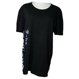 Top de algodón negro John Galliano Negro