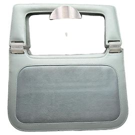 Bolsa de couro azul Loewe Puzzle Azul