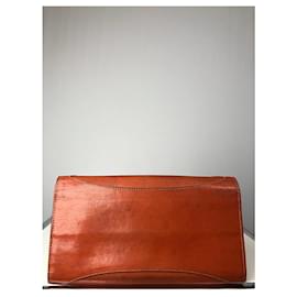Céline-CELINE Silk handkerchief T.  Other-Orange