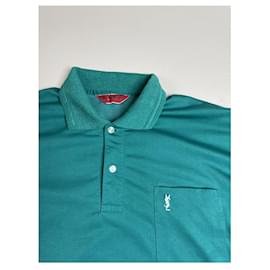 Yves Saint Laurent-YVES SAINT LAURENT Polo shirts T.International M Polyester-Green