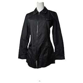 Fendi-FENDI Trench coats T.International S Polyester-Black