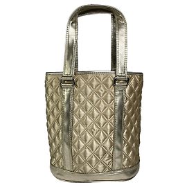 Bolsa de couro dourada Marc by Marc Jacobs Dourado