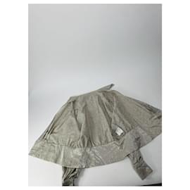 Dior-DIOR Tops T.International M Silk-Silvery