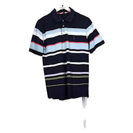 Yves Saint Laurent-YVES SAINT LAURENT Polo shirts T.International M Cotton-Black