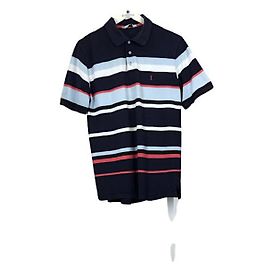 Polo in cotone nero Yves Saint Laurent Nero