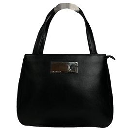 Sac à main en cuir noir Givenchy 4G Noir