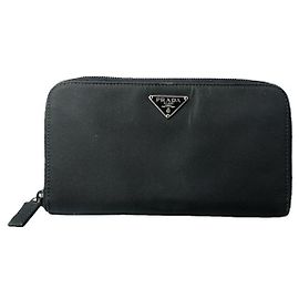 Prada Schwarze Andere Geldbörse Schwarz