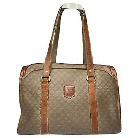 Céline Celine Beiger Lederhandtasche Beige