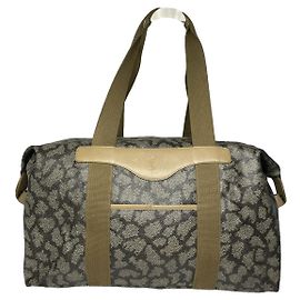 Sac à main en cuir gris Saint Laurent Gris