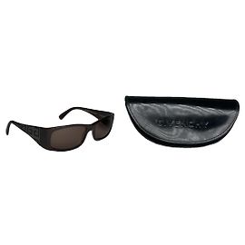 Occhiali da sole in plastica nera Givenchy Nero