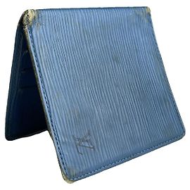Borsa in pelle blu New Wave di Louis Vuitton Blu