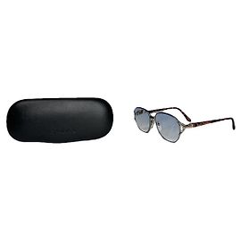 Gafas de sol de metal dorado Yves Saint Laurent Dorado