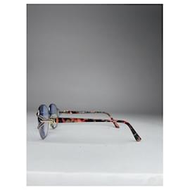 Yves Saint Laurent-YVES SAINT LAURENT Sunglasses T.  Metal-Golden
