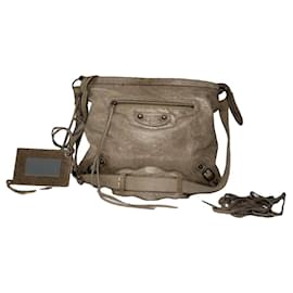 Balenciaga-BALENCIAGA Handbags T.  Leather-Brown