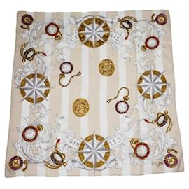 Céline-CELINE Silk handkerchief T.  Silk-Beige