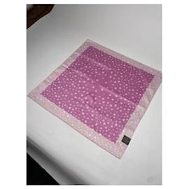Céline-CELINE Silk handkerchief T.  Silk-Pink