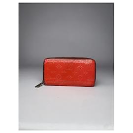 Louis Vuitton-LOUIS VUITTON Wallets T.  Leather-Red