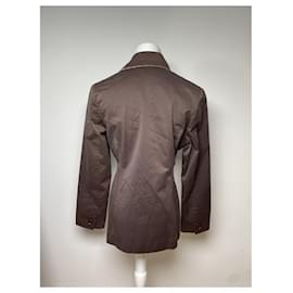 Courreges-COURREGES Trench coats T.International M Cotton-Brown
