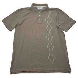 Polo de algodón gris Yves Saint Laurent Gris