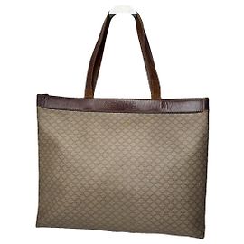 Céline Beige Leder Handtasche Celine Beige