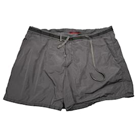 Prada Silver Polyester Swimwear Silvery