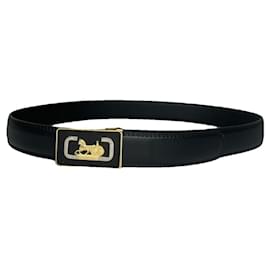 Céline-CELINE Belts T.cm 95 Leather-Black
