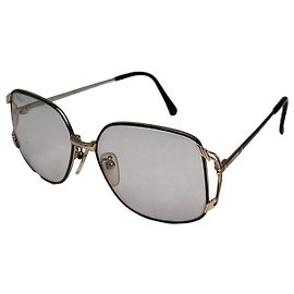 Gafas de sol de metal dorado Givenchy Dorado