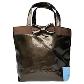 Autre Marque-NON SIGNE / UNSIGNED Handbags T.  Polyester-Brown