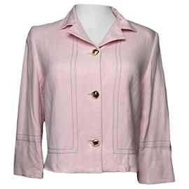 Céline-CELINE Trench coats T.International M Denim - Jeans-Pink