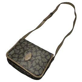 Bolsa de couro preto Yves Saint Laurent Preto