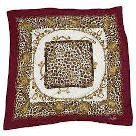 Céline Celine Multicolour Silk Scarf Multiple colors