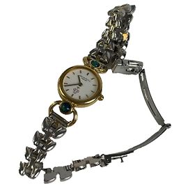 Relógio de aço prateado Emilio Pucci Prata