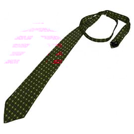 Fendi-FENDI Ties T.  Silk-Red
