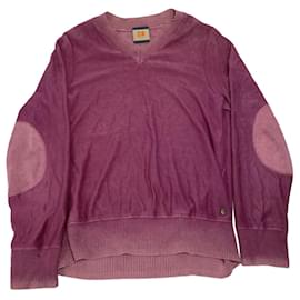Autre Marque Suéter de algodão roxo Boss Orange e moletom Roxo