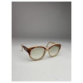 Céline-CELINE Sunglasses T.  Plastic-Beige