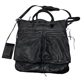 Balenciaga-BALENCIAGA Handbags T.  Leather-Navy blue