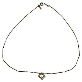 Givenchy Gold Steel Necklace Golden