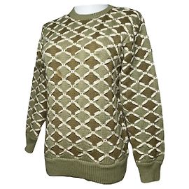 Dior J'Adior Malha de Lã Verde Verde