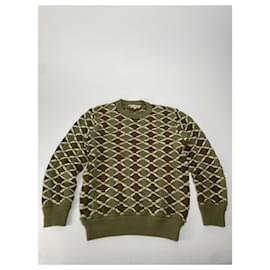 Dior-DIOR Knitwear T.International M Wool-Green