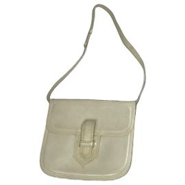 Yves Saint Laurent White Leather Handbag White