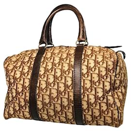 Dior-DIOR Handbags T.  Cotton-Brown