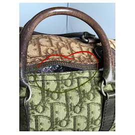 Dior-DIOR Handbags T.  Cotton-Brown