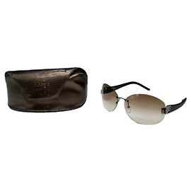 Loewe Brown Plastic Sunglasses Brown