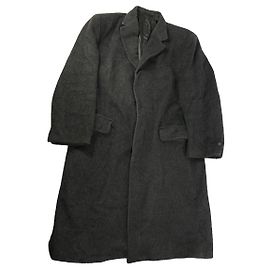 Yves Saint Laurent Black Wool Coat Black
