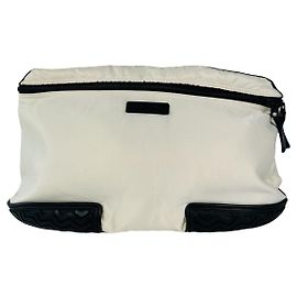 Bolsa de mão de plástico branco Issey Miyake Branco