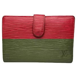 Louis Vuitton-LOUIS VUITTON Wallets T.  Leather-Red
