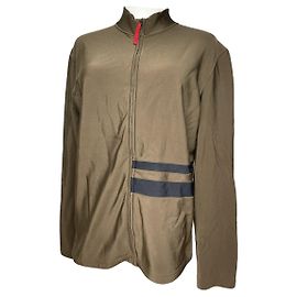 Veste en polyester kaki Prada Kaki