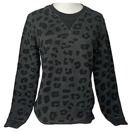 Anthrazitfarbene Baumwollstrickware von Marc by Marc Jacobs Anthrazitgrau